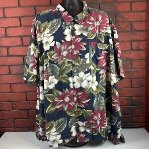 Canyon Ridge‎ Men's 5XB Tropical Button Down Shirt – Casual, Vacation